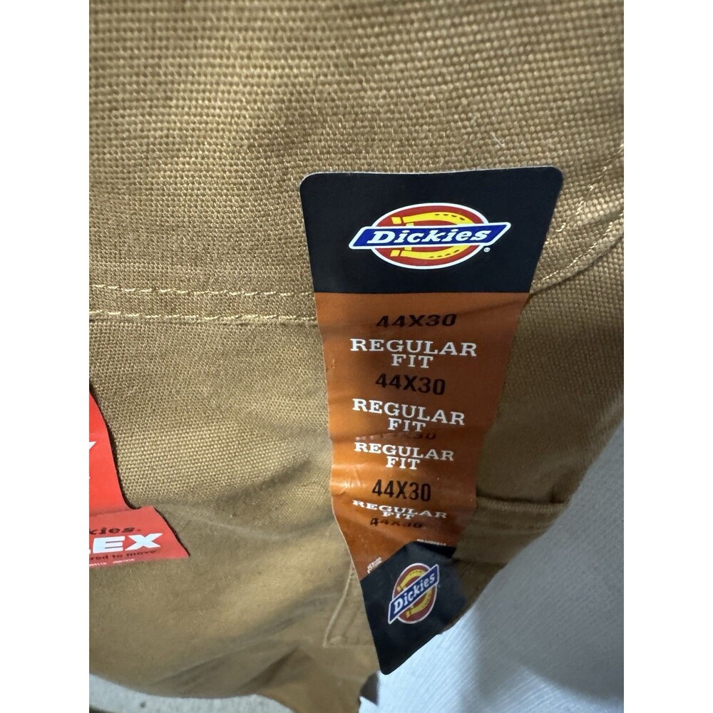 DICKIES Flex Regular Fit Cargo Pants Mens 44x30 Brown Duck DP902SBD NWT - Picture 10 of 15
